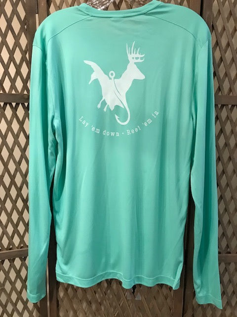 Long Sleeve Performance Logo Tee – Field and Fin Outfitters, LLC